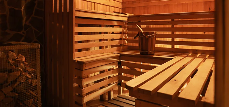 Cedar Wood Sauna Restoration and Refurbishment in Newcastle, Ontario