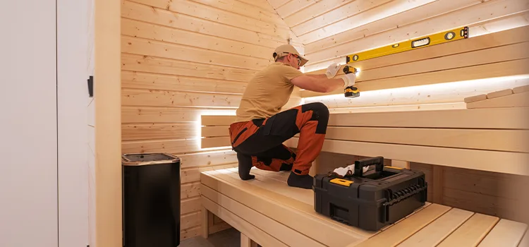 Commercial Sauna Installation in Newcastle, ON