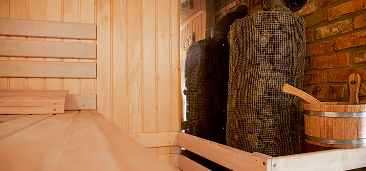Hemlock Wood Sauna Renovation Services in Newcastle, Ontario