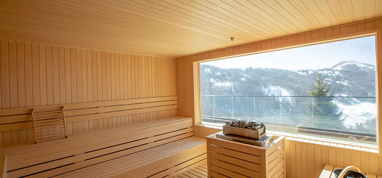 New Sauna Installation For Historic Resorts in Newcastle, ON