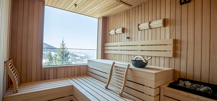 Infrared Sauna Glass Window Installation in Newcastle, ON