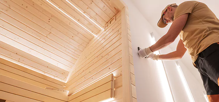 Luxury Spa-grade Sauna Setup in Newcastle, Ontario