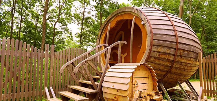 360° Panoramic Bubble Window Sauna Installation Services in Newcastle, Ontario