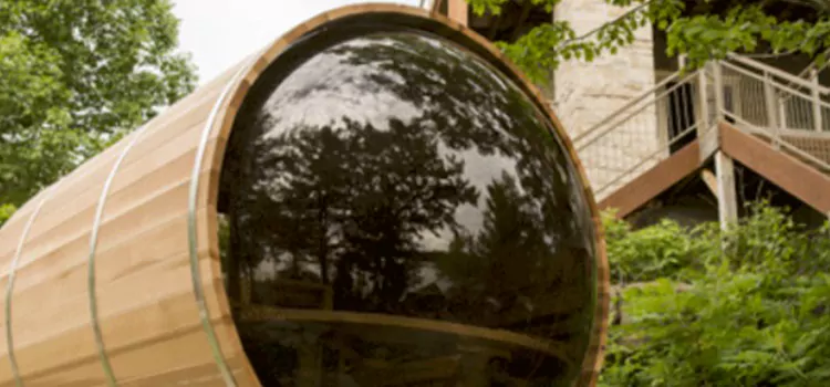 6 Person Panoramic View Sauna Maintenance and Installation in Newcastle, ON