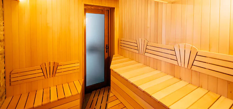 Old Cabin Conversion To Sauna in Newcastle, Ontario