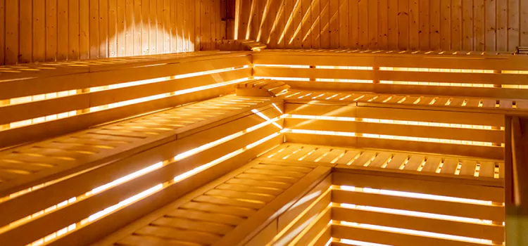 Renovation of Sauna for Gym in Newcastle, Ontario
