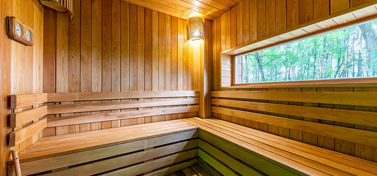Modern Sauna For Homes in Newcastle, Ontario