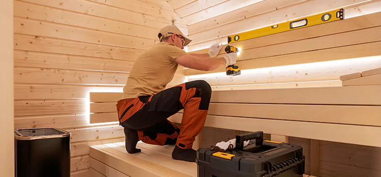 Outdoor Sauna Installation Service in Newcastle, ON