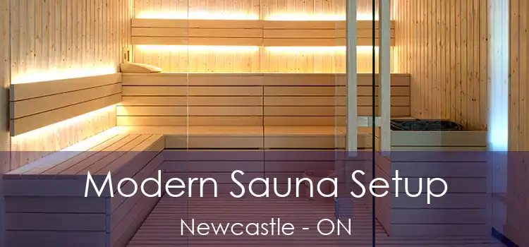 Modern Sauna Setup Newcastle - ON