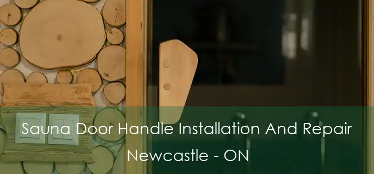  Sauna Door Handle Installation And Repair Newcastle - ON