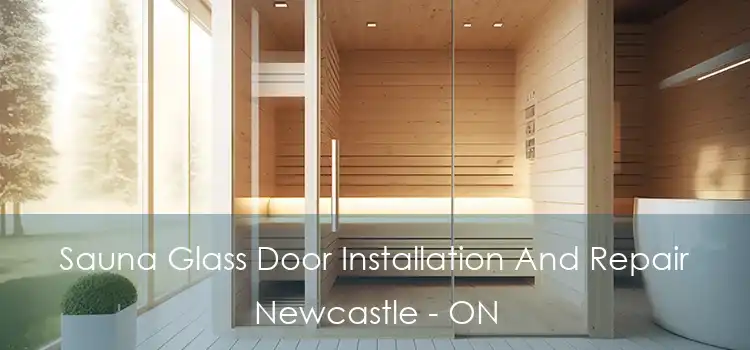  Sauna Glass Door Installation And Repair Newcastle - ON